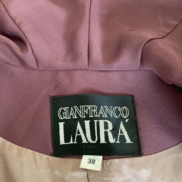 Gianfranco Laura Double Breasted Hooded Blazer - Picture 11 of 16